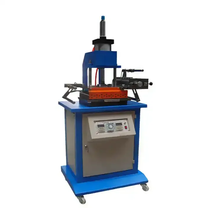 Машина для горячего тиснения из бумаги кожи и пластика пневматическая машина небольшая фольгой