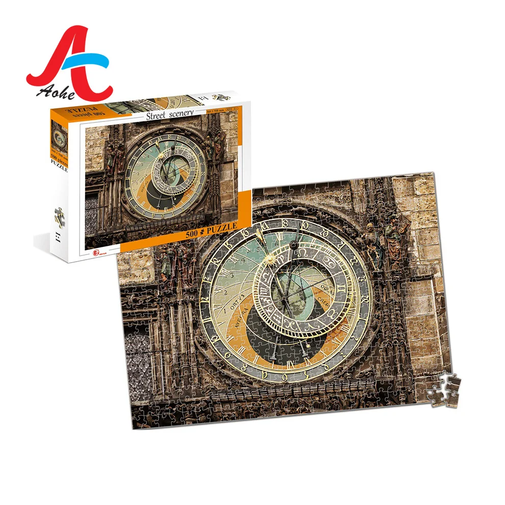 Personalized Eco Friendly Custom 500 Piece Jigsaw Puzzles For Children