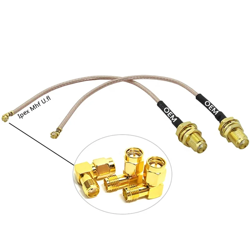Proveedores De Ipx To Sma Rg178 Extension Cable 15CM Sma To Ipex Cable Ipex Ufl Sma Rg178 Cable