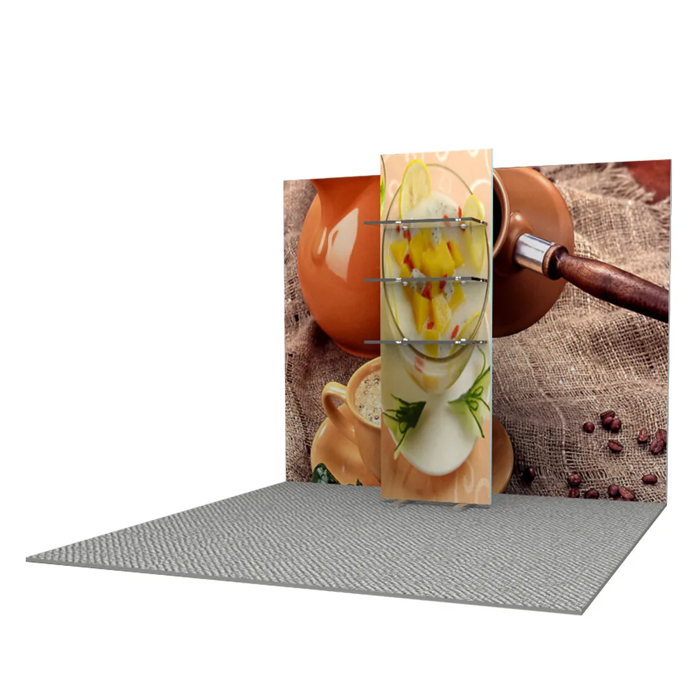 High quality trade show display system expo TV stand 3x3 size exhibition booth