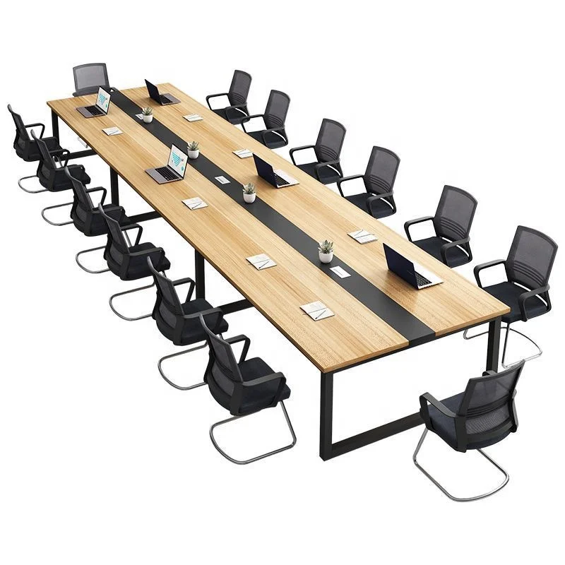 2024 Youtai Modern simple cheap office meeting room rectangular long meeting table