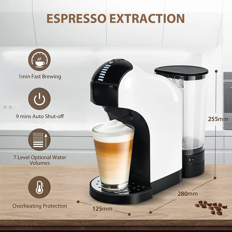 Factory Espresso Coffee Machine Semi-Automatic Coffee Maker Home Barista Coffee Espresso Machine