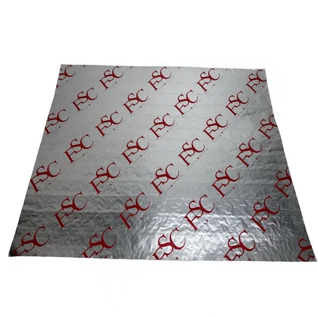 Оберточная бумага для бургеров с фольгой