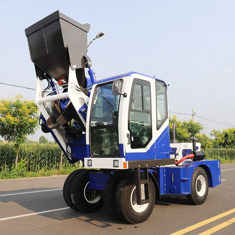 Sturdy Structure Self Loading 6m3 16m3 Concrete Mixer Trucks List Price