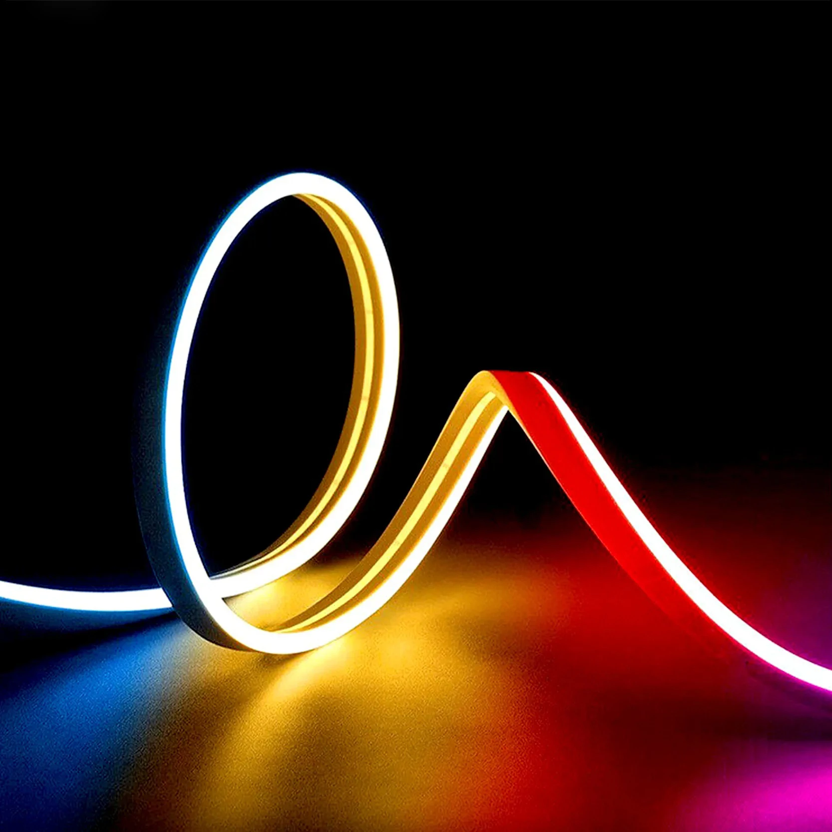 Custom Led Neon Tube 0.5m 1m 2m 360 Degree Dmx RGB Led Tube Pixel For Wedding Party Night Club Dj Light