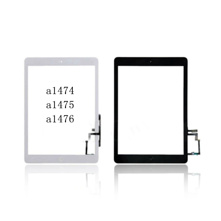 Wholesale Mobile Parts Phone Spare For iPad Air 1st Gen A1474 A1475 A1476 Touch Screen,Digitizer For iPad 5 A1475 Touch Glass