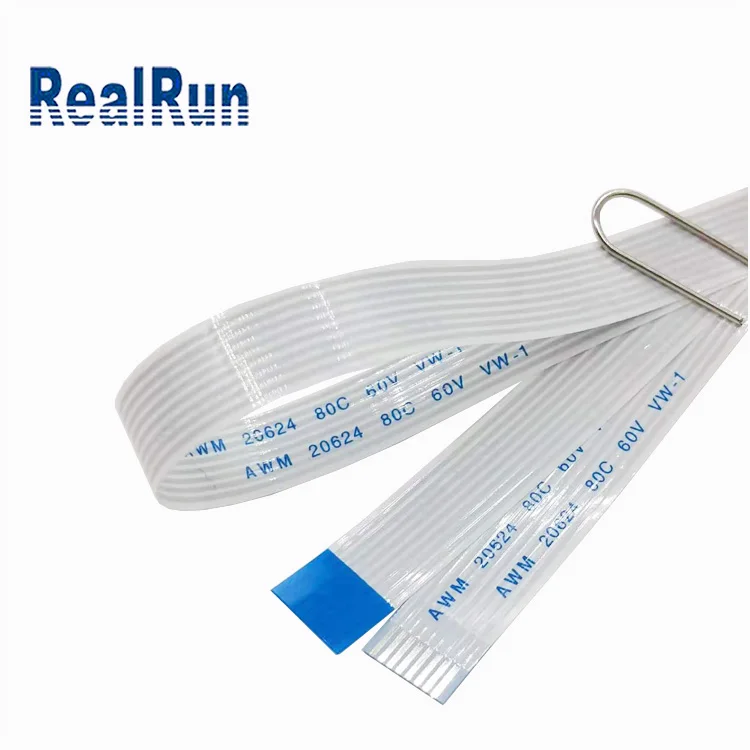 avm 20624 1.0mm conductor pitch ffc scanner cable cooper wire custom pin count