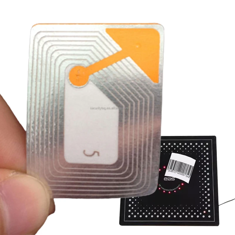 8.2Mhz Secured Sticker High Frequency Soft Label Cloth Store Device EAS Security Alarm Anti Theft Tag