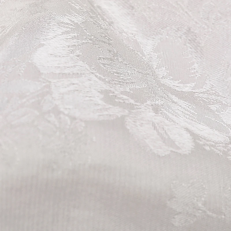 2021 luxury flower jacquard beautiful fashion 100 silk figured satin brocade for dyeing