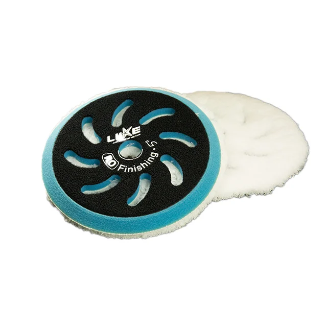 6inch Microfiber wool car polishing pad