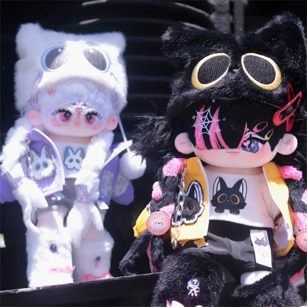 30 CM Anime Custom Kpop Doll Plush Dolls No Attribute Naked with Long Legs Cotton Dolls