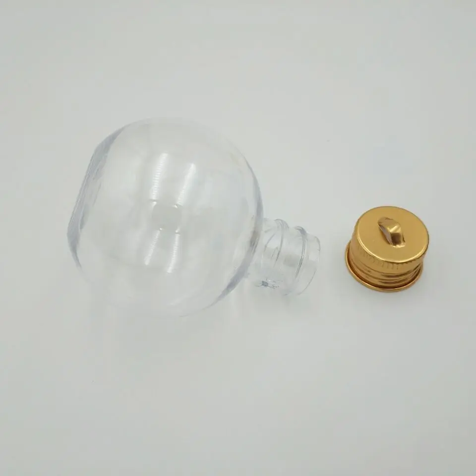 Hanging Ornaments Drink Baubles Clear Plastic Christmas Balls