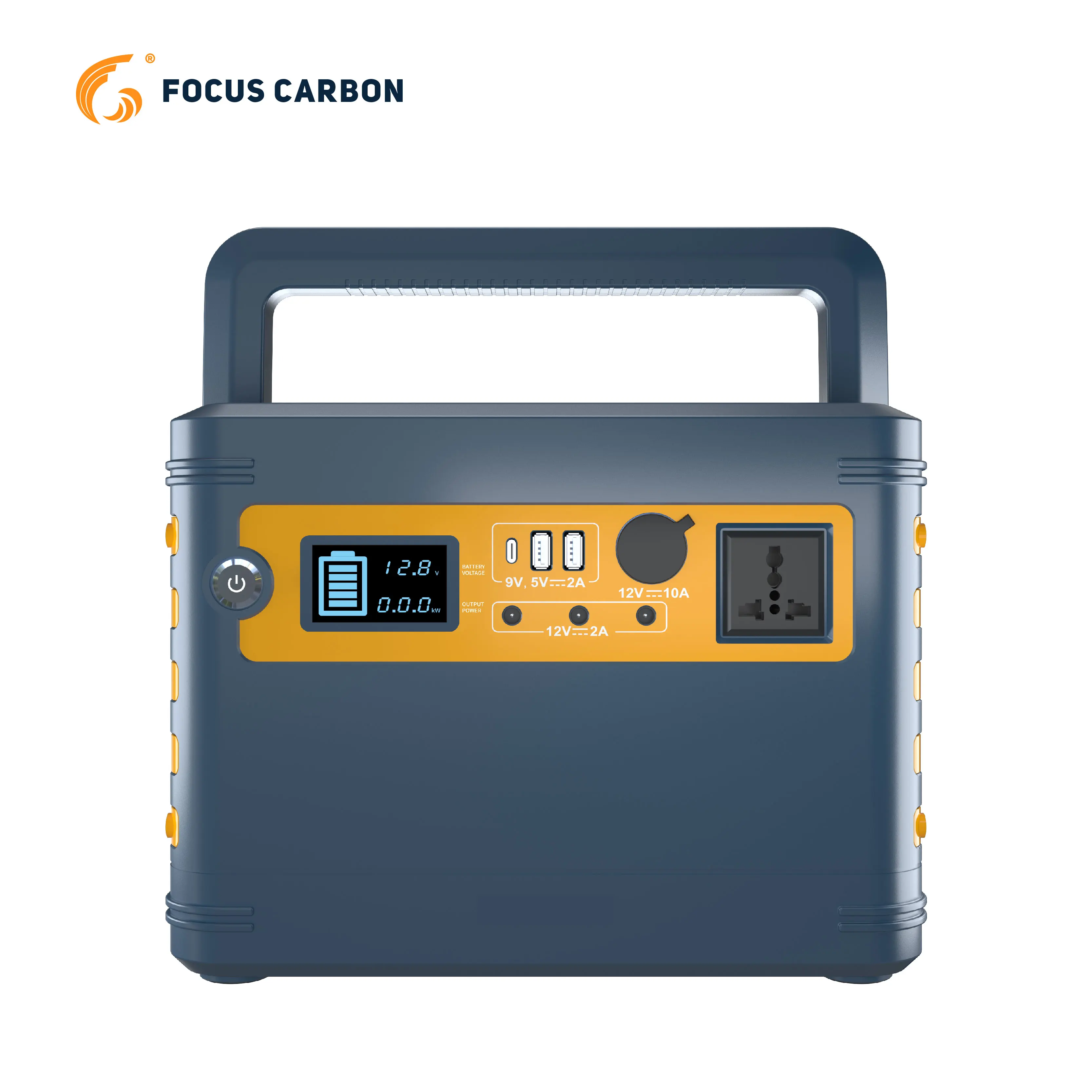 Focus Carbon portable  12V 80Ah  1kwh LiFePO4 battery power bank with 220V 1.1KW Inverter