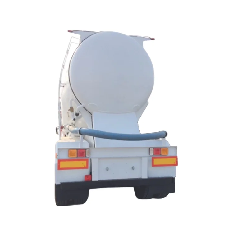40cbm 45cbm 40 Ton Unloading Powder Material Transport Bulker Silo Carrier Bulk Cement Tank Semi Truck Trailer