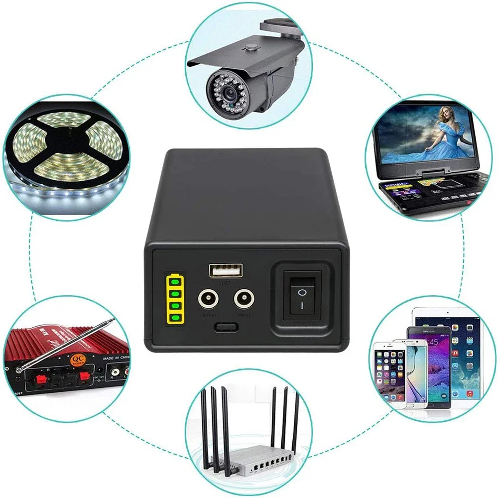 24V 28A Power Bank Portable Battery Charger 12V 24V Power Bank Supply Hot Sale Phone USB DC Battery