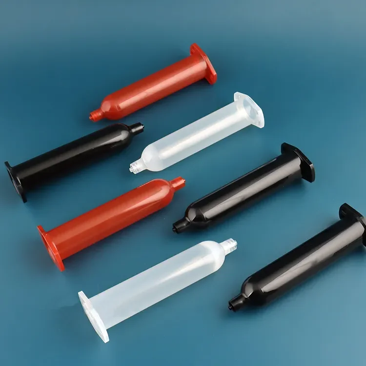 Japanese Style 70cc Plastic Glue Dispenser Syringe Pneumatic Dispensing Syringe Barrel with Luer Lock