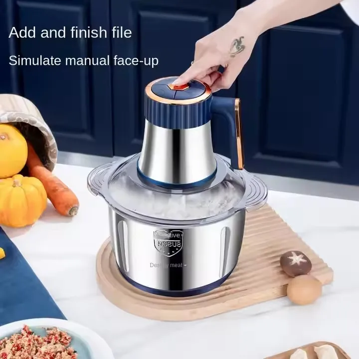 5L High Power Electric Stainless Steel Meat Grinder Multi-Functional Household Cooking Machine electric meat grinder