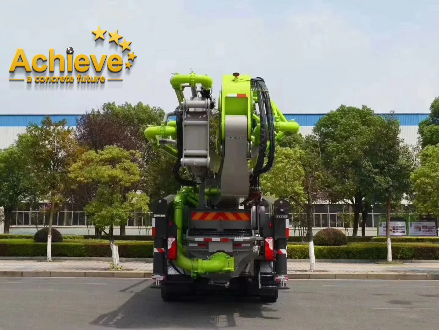 HOT SALE China Trade M67 meter Refurbished Pump Used zoomlion 67X-7RZ Diesel Cement Concrete Pump Truck