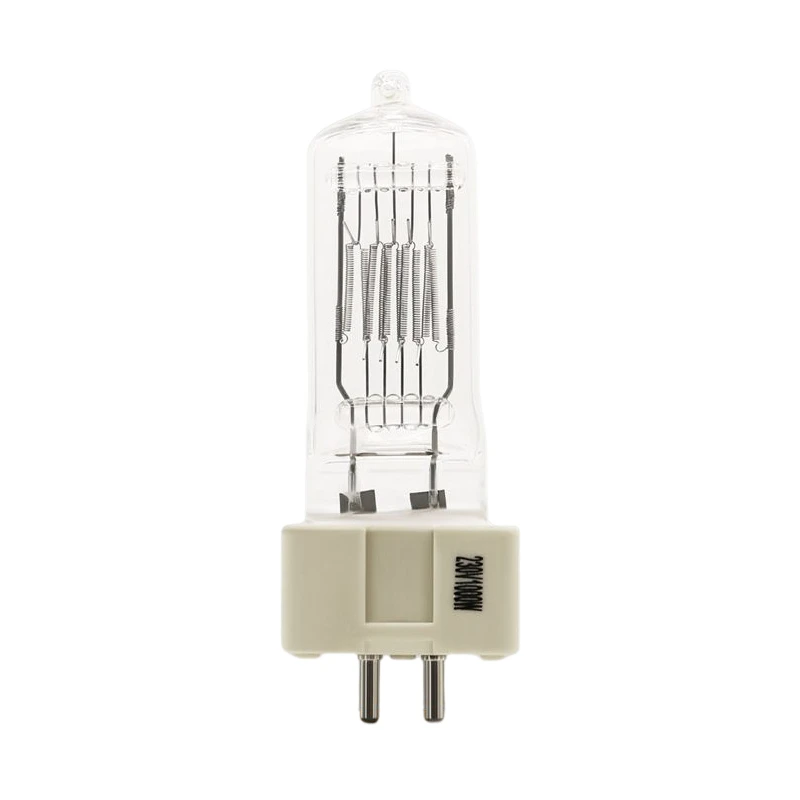 G9.5 Halogen Lamp Bulb 2 pin 230V 1000W Stage Light Capsule Clear Photographic Lamp Studio Lighting Warm White