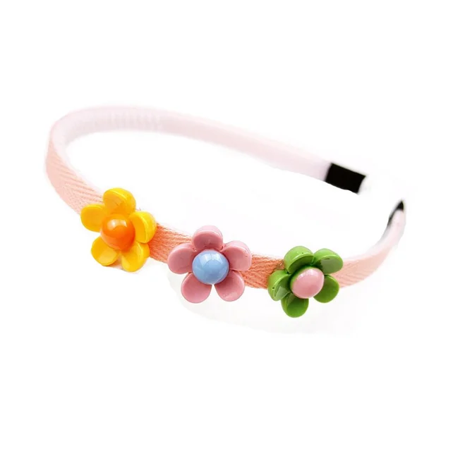 Wholesale Flower Fruit Children Baby Girl Cartoon Hair Hoop Pink Accessories Hair Band Head band