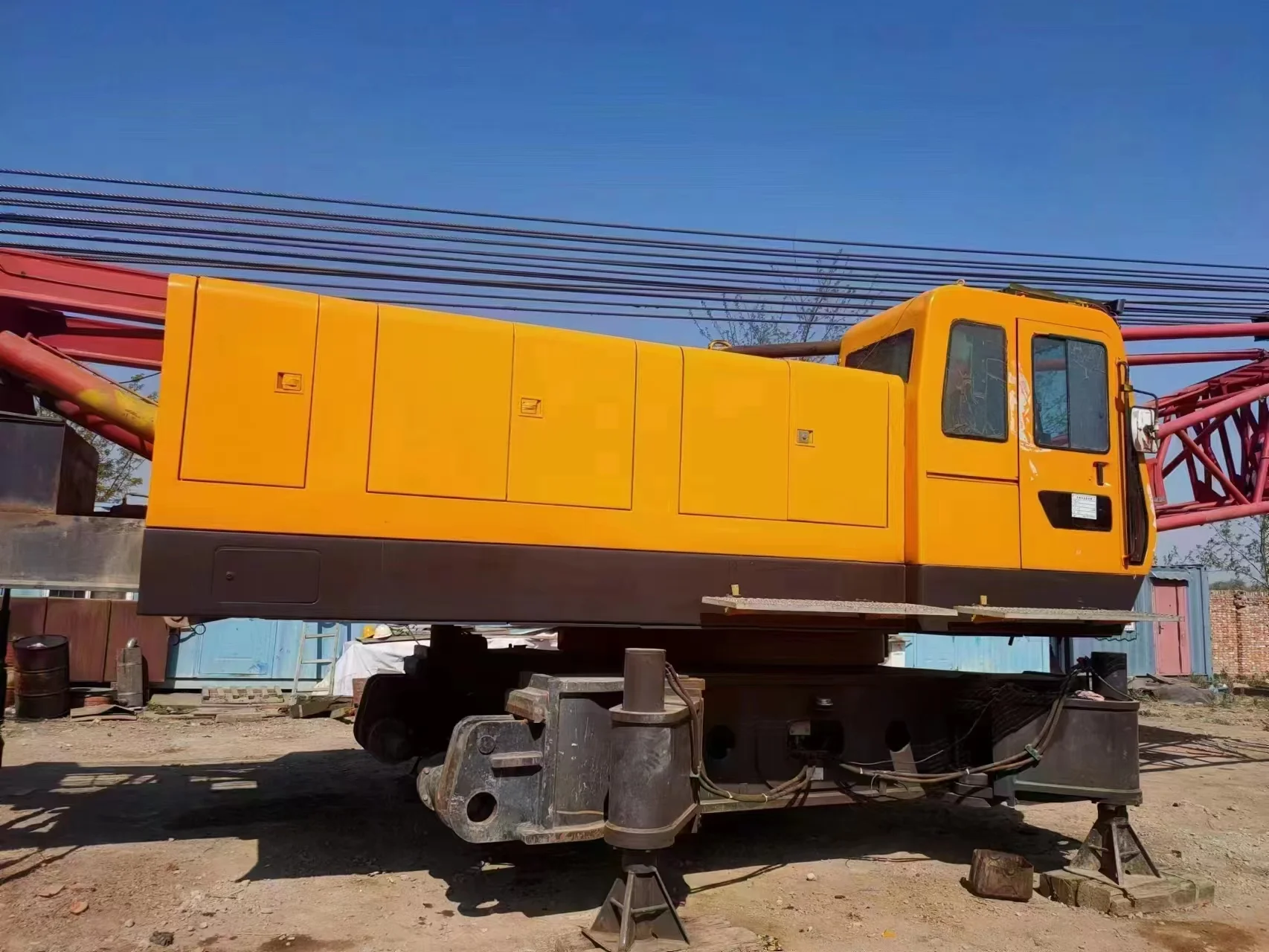 Large SY SANY 100 tons crane Sanhe Smart 100 tons used crawler crane