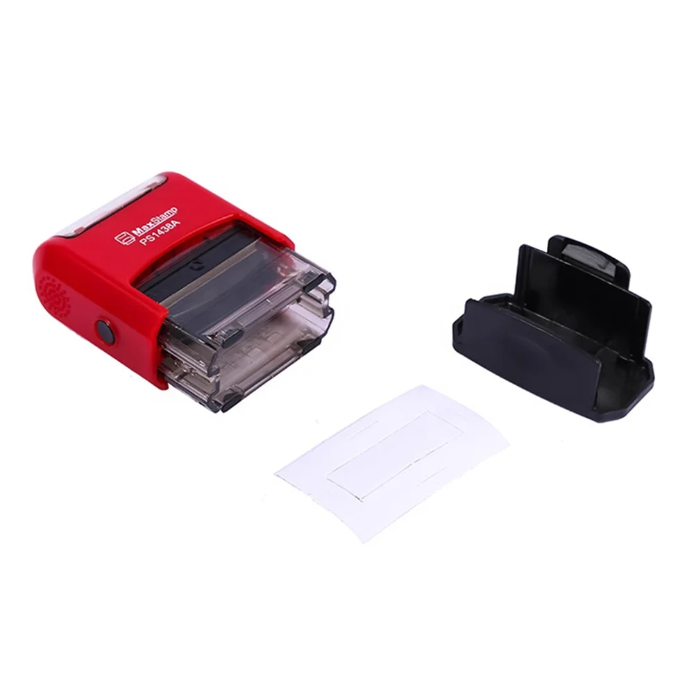 Полноразмерные офисные штампы индивидуальные самоокрашенные пустой материал Круглый квадратный Овальный прямоугольник