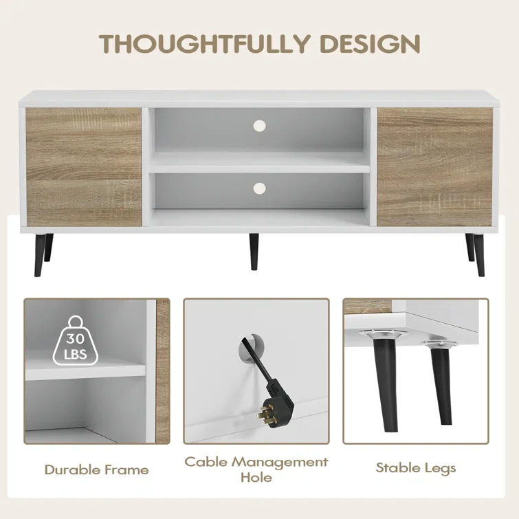 Manufacturer Supply Design Living Room Tv Cabinet Tv Stand Modern Cabinet Wood Display Cabinets