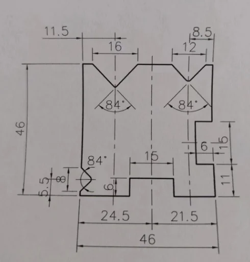 Customized Press Brake mould Punch and Die Tools Machine Tooling