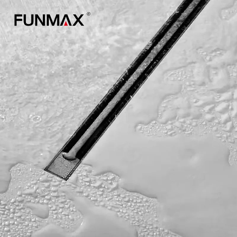 Customization Watermark Sus 304 Tile Insert Stainless Steel Linear Rectangular Long Shower Floor Drain