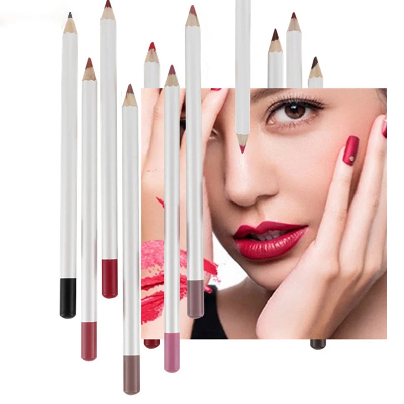 Muting Lip liner eyeliner 2 in 1 function private label eyeliner pencil