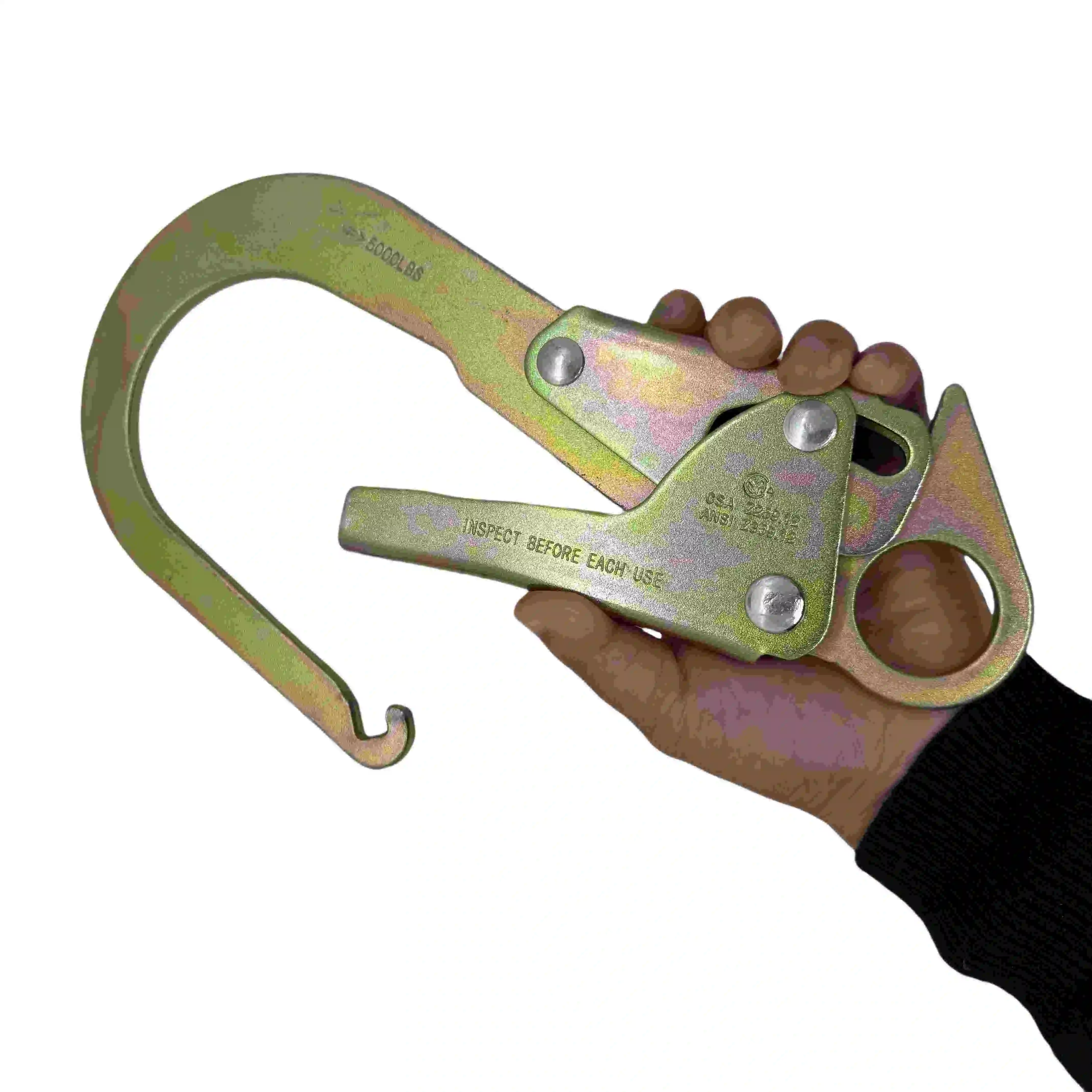 Wholesale high quality China factory custom safety hook high strength steel stamped hook