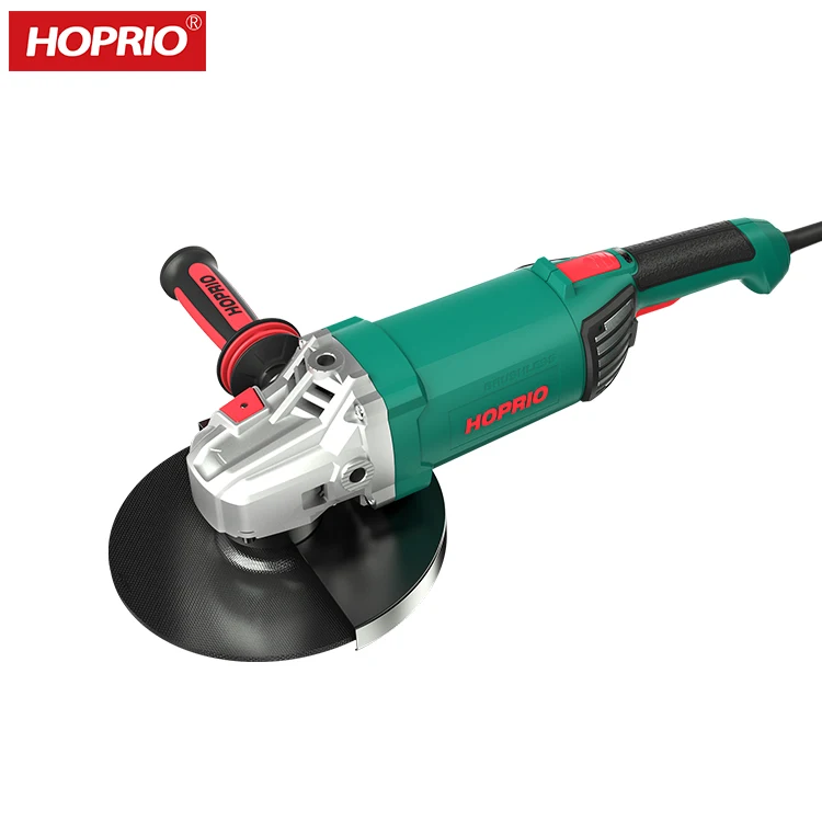 China portable angle grinder 230mm portable professional metal grinder machine