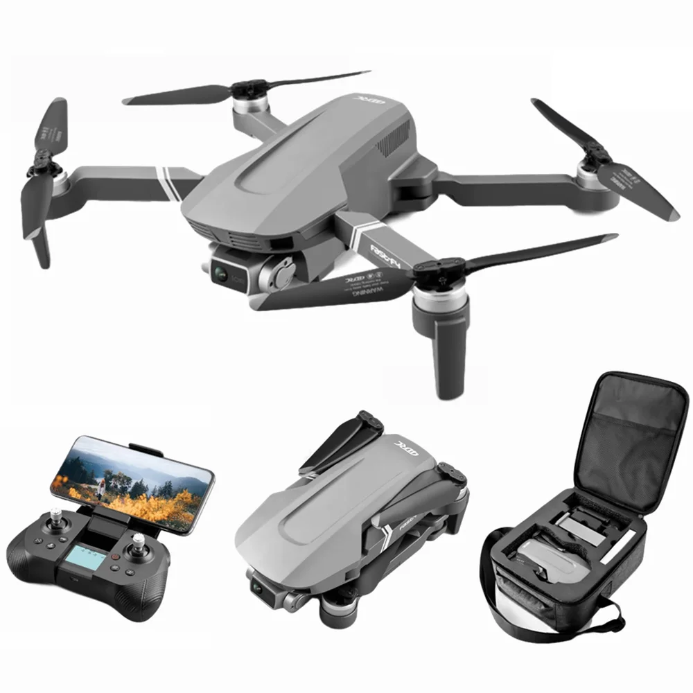 F4 5G Drone with 4k dual HD Mechanical Gimbal Camera GPS RC Distance 2km Professional Quadcopter WiFi Fpv Air Pressure Dron