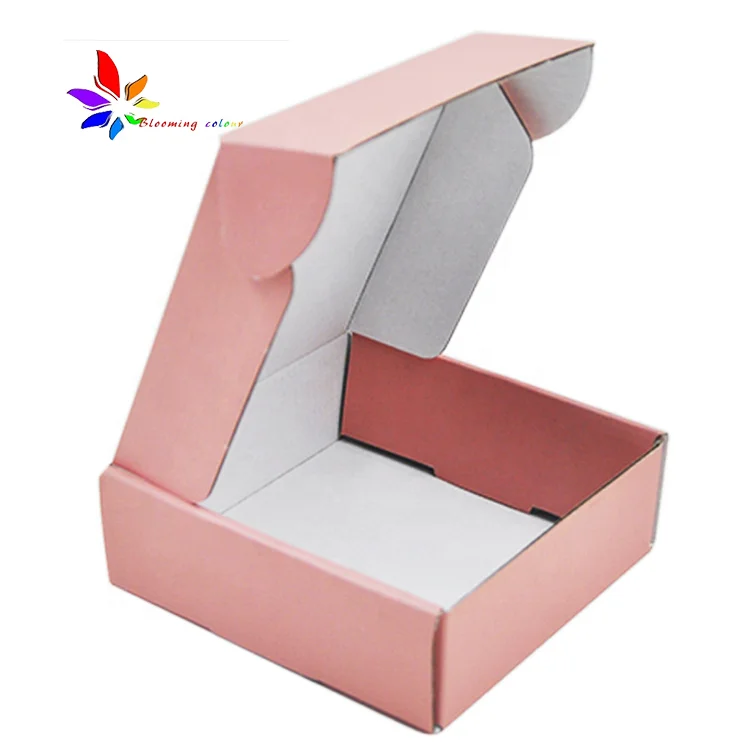 Recycled Folding Corrugated Cardboard Printing Shipping Packaging for clothes Custom with Logo Mailer Paper Boxes