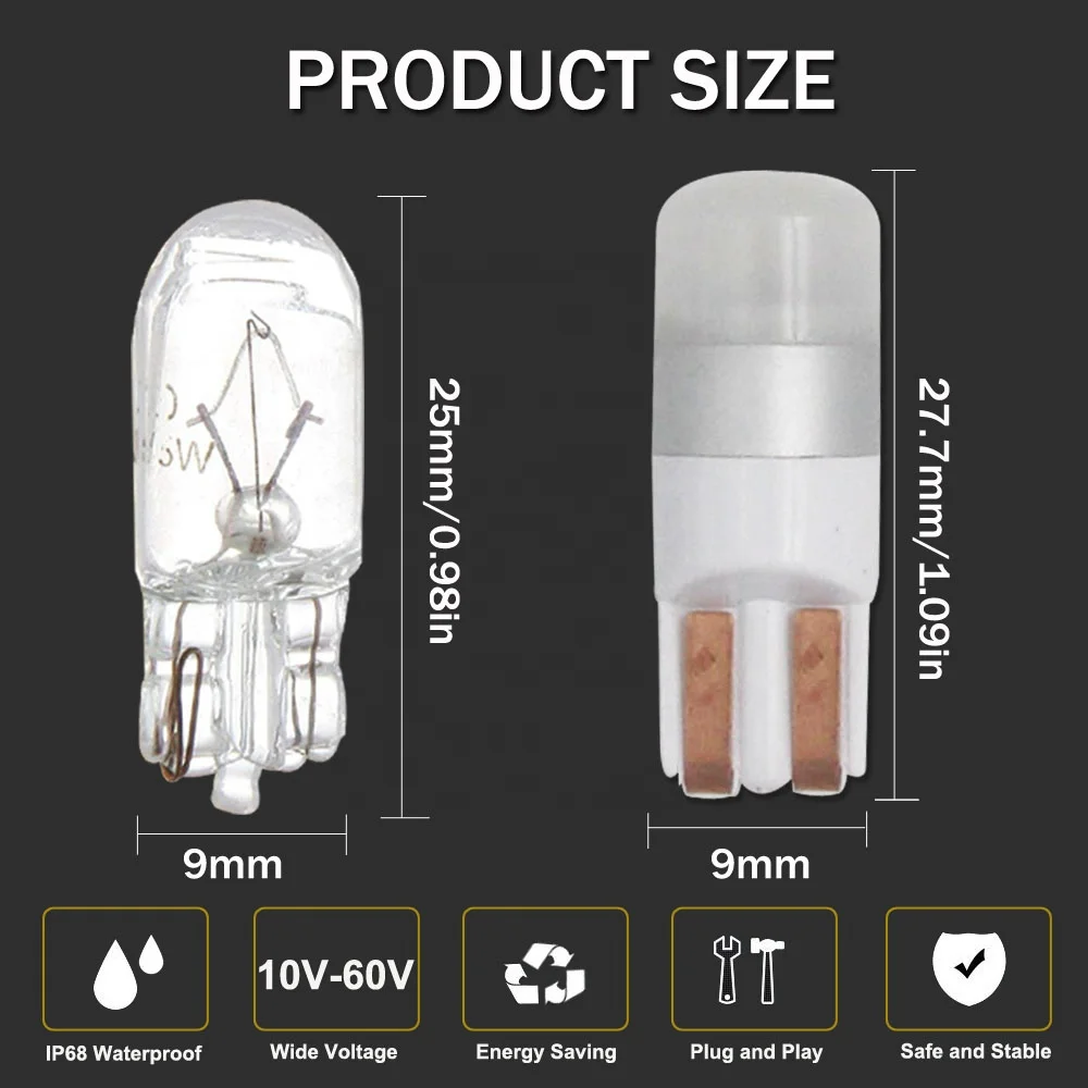 Wholesale Car reading Reverse License plate W5W 2014 LED Interior Light 20SMD T10