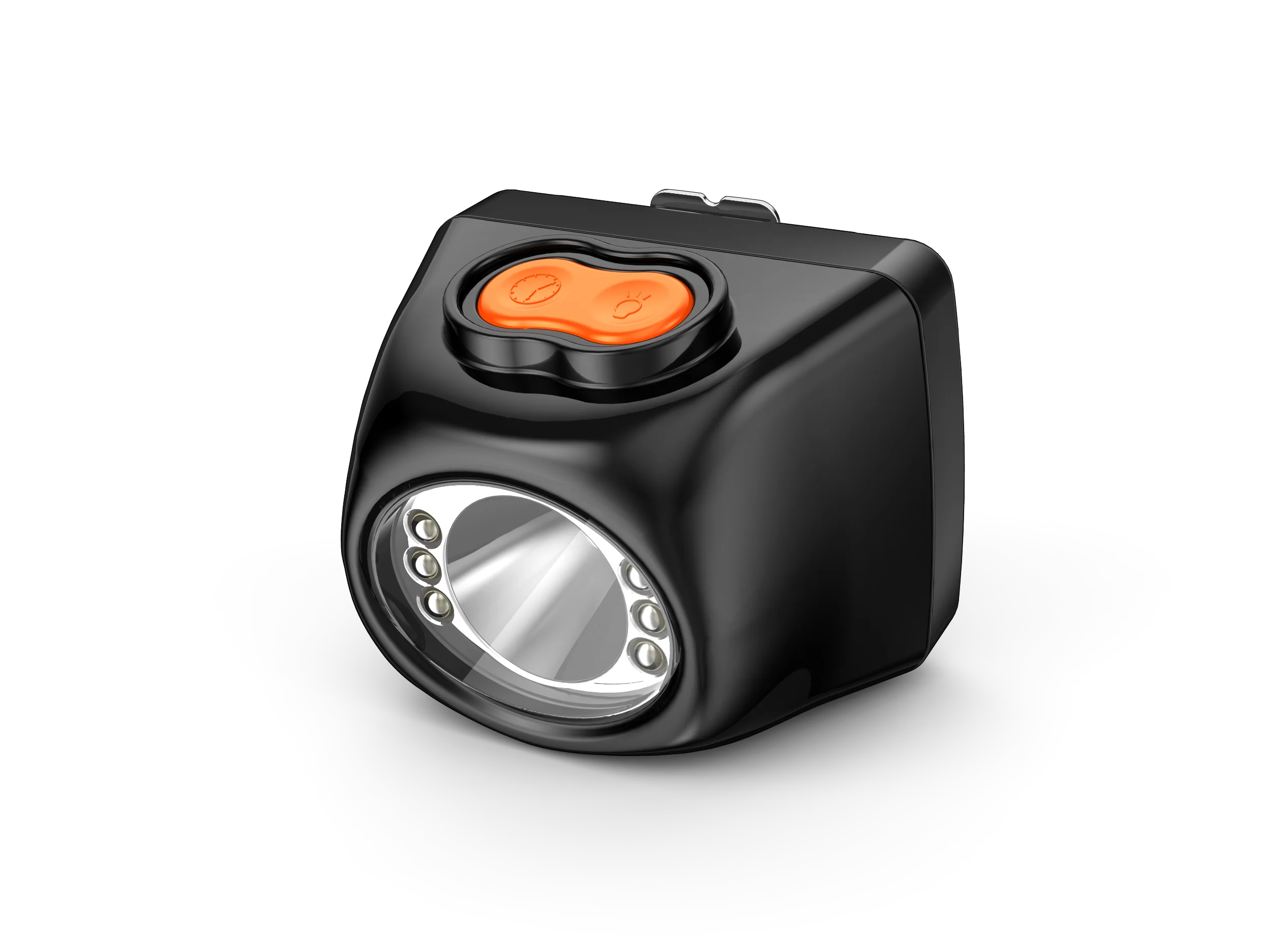 Powerful head lamp miner headlight led light odm oem kl4.5lm headlamp helmet light miner cap lamp