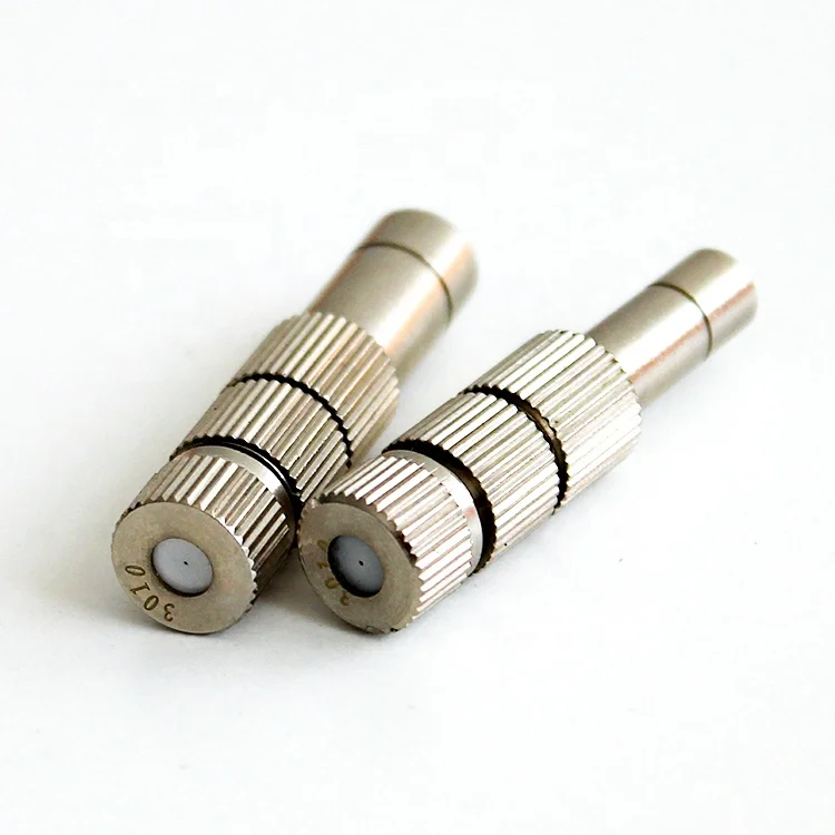 Mist Nozzle Low Pressure 6mm 8mm Slip Lock Quick Push in Water Nozzle Greenhouse Cooling