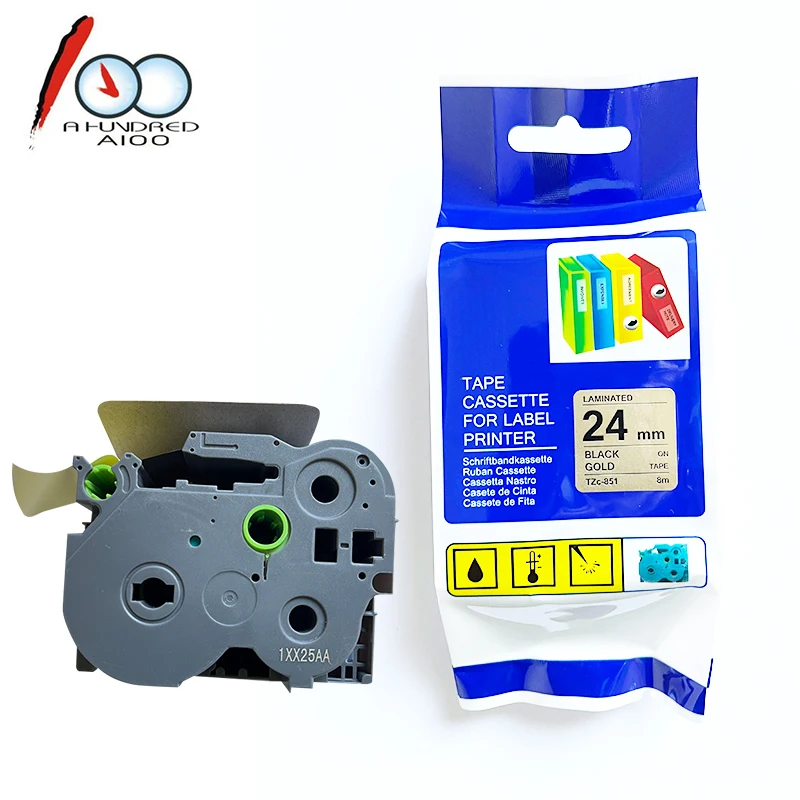 Compatible Brother Tze152 Tze151 Tze 155 TZ751 Tze851 Tze951 Tze-M951 24mm*8m laminated tape cassette