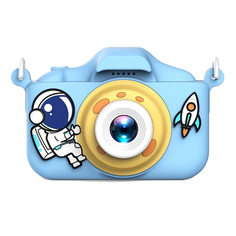 X2 Kids Dual Camera Astronaut Spaceman Cheap Wholesale Digital Take Photo 2 Inch Mini Digital Cute For Children Kids Cameras