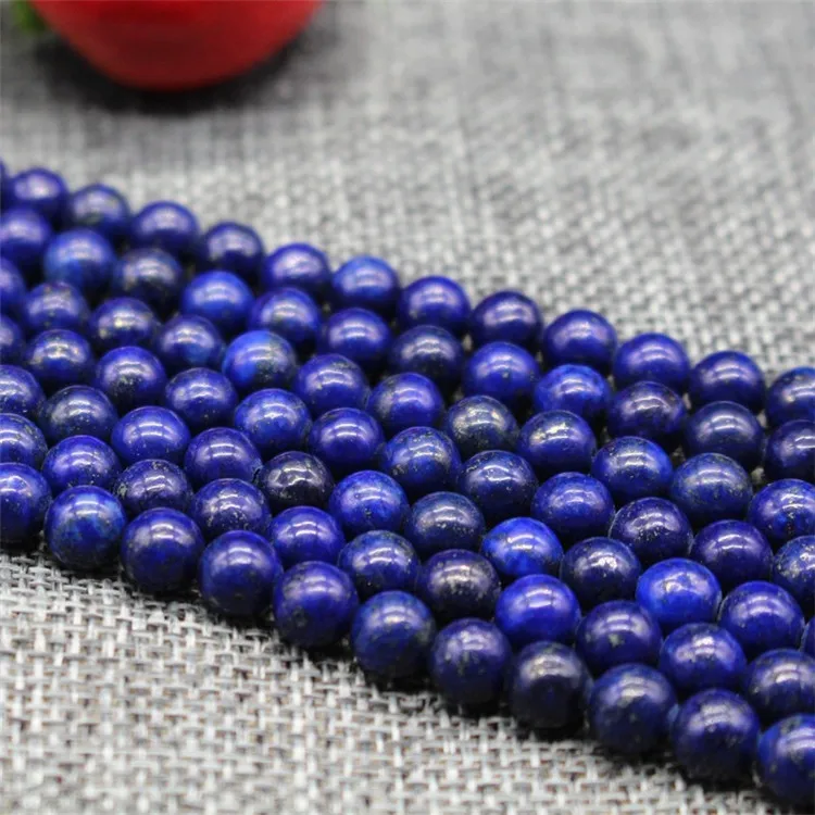 Batch 6/8/10mm Lapis Lazuli Beads Gemstone Sale of Exquisite Natural Lapis Lazuli Gem Stone Round Charm Beads For Jewelry Making