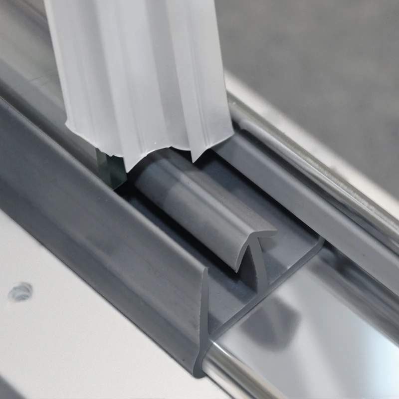 Frameless Sliding Doors China manufacturer  Sliding Tempered Clear Glass Bathroom Tempered Glass Cabin Bathroom Shower Door