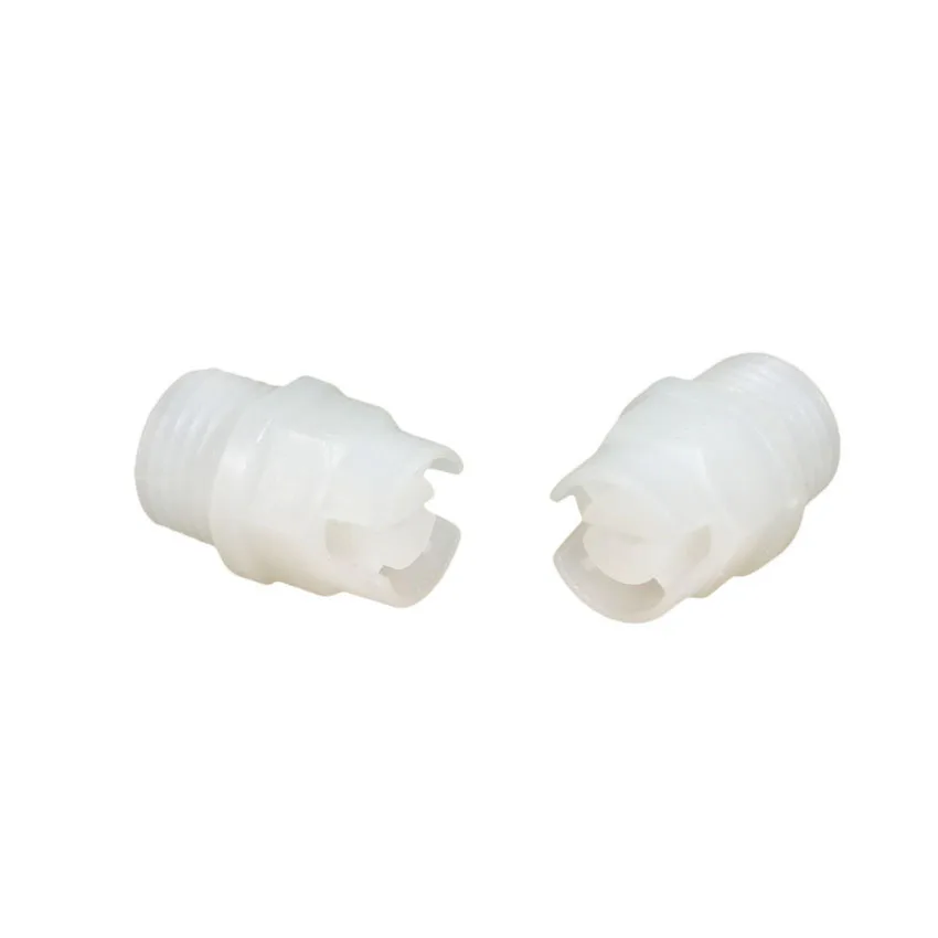 1/4 KY3 plastic full cone flat fan spray nozzle for acid-resisting etching