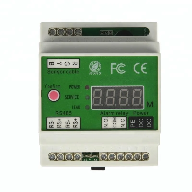 Location water leakage detector, leak detector controller, 4 core leak sensor A-LLM1