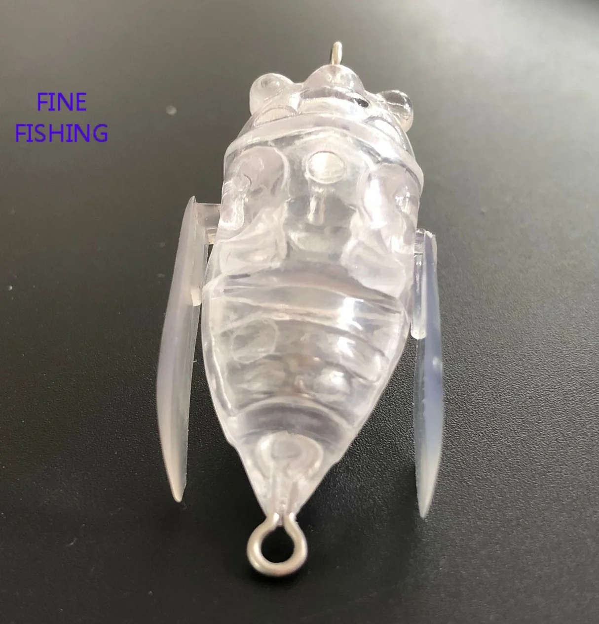Unpainted fishing lure blank 51mm 5.1g cicada bait lure body 8066