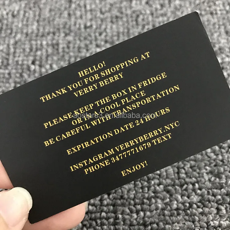 custom business cards Exquisite New Design  Business Card High quality business card