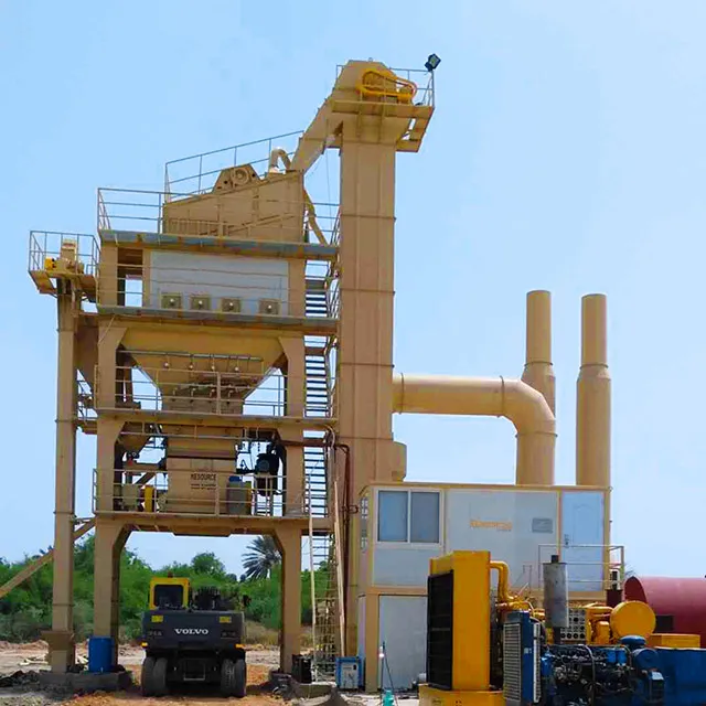 Asphalt Plant Supplier with Capacity 160T/H Tar Manufacturing Machines