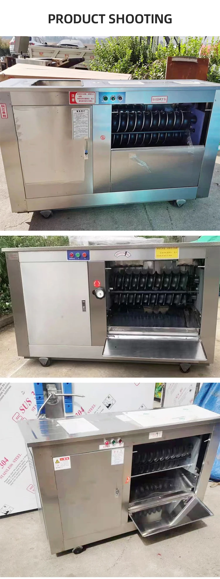 110V 220V 380V Commercial Dough Divider Rounder Equipment Full Automatic Dough Roller Ball Machine