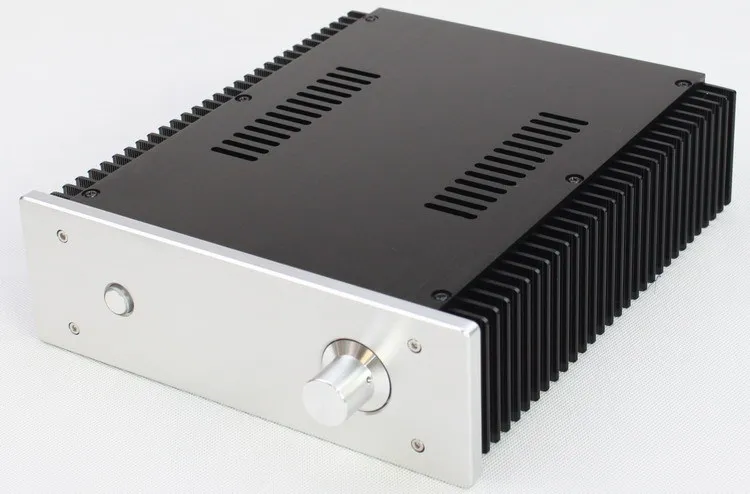 Custom WA61 Aluminum Non Perforated Gall Machine Case Brushed Pure Post Amplifier Heat Dissipation Cooling Case