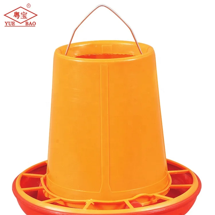 Broiler equipment poultry farming plastic manual poultry chicken feeders and drinkers