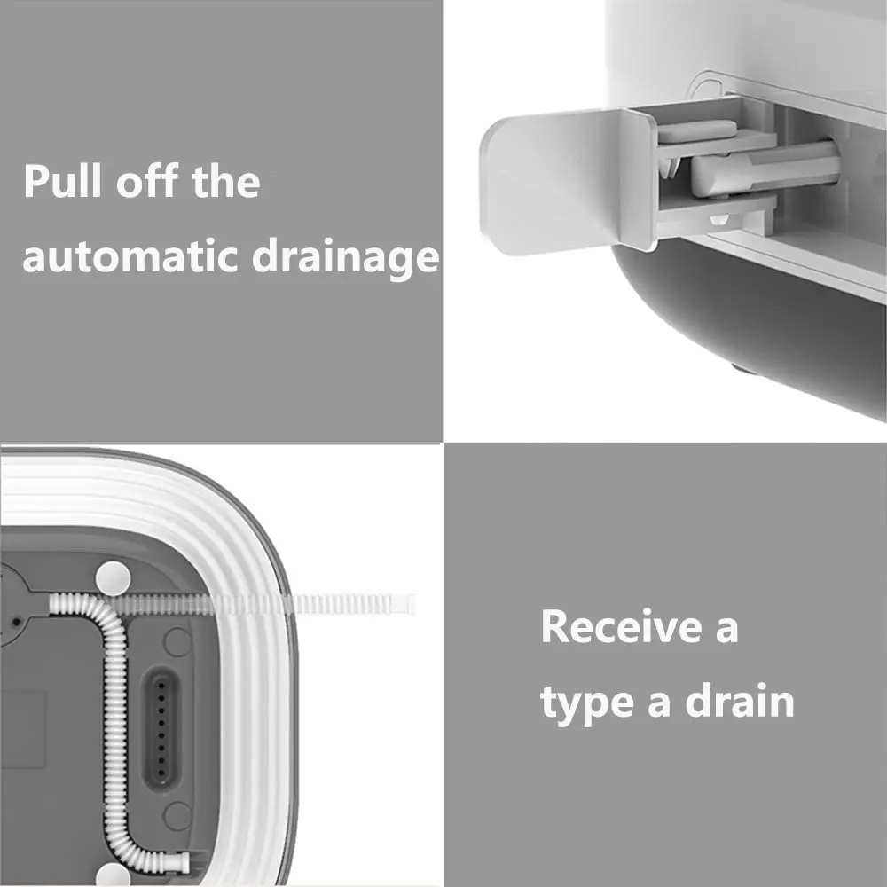 Mini washer drain function baby cloth wash energy saving underwear washer for  laundry